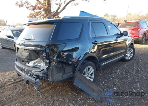 2018 Ford Explorer Xlt z USA, uszkodzony, nr VIN 1FM5K8D80JGA22857